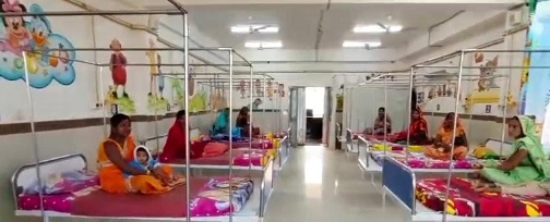 रायपुर : जिला अस्पताल का एनआरसी बना कुपोषित बच्चों के लिए जीवनदाता रायपुर : जिला अस्पताल का एनआरसी बना कुपोषित बच्चों के लिए जीवनदाता