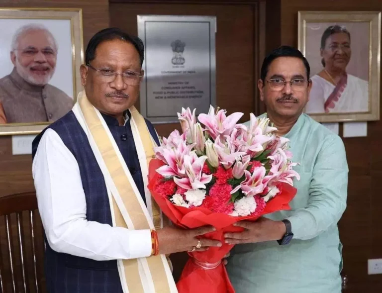 मुख्यमंत्री विष्णुदेव साय के प्रयत्नों से मिली ऐतिहासिक स्वीकृति, चावल उपार्जन लक्ष्य में 8 लाख मीट्रिक टन की वृद्धि