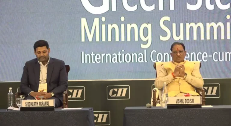 Green Steel & Mining Summit-2025 में शामिल हुए CM विष्णुदेव साय