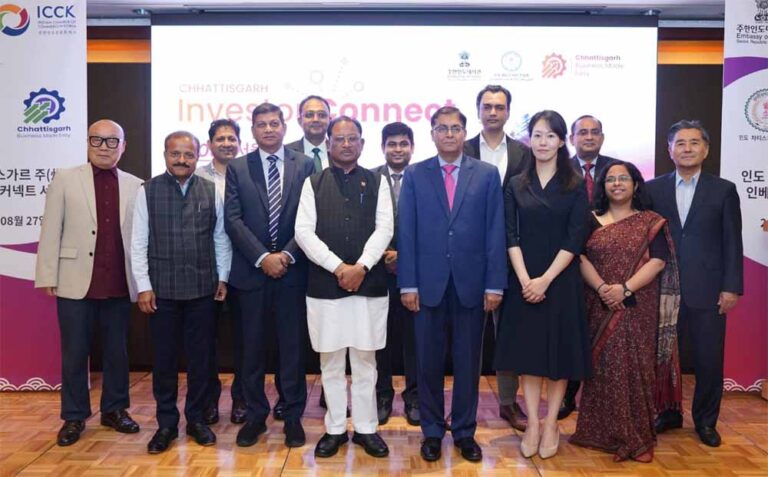 सियोल में मुख्यमंत्रीसाय और ATCA प्रतिनिधिमंडल की महत्वपूर्ण भेंट, छत्तीसगढ़ में निवेश की संभावनाओं पर हुई चर्चा सियोल में मुख्यमंत्रीसाय और ATCA प्रतिनिधिमंडल की महत्वपूर्ण भेंट, छत्तीसगढ़ में निवेश की संभावनाओं पर हुई चर्चा