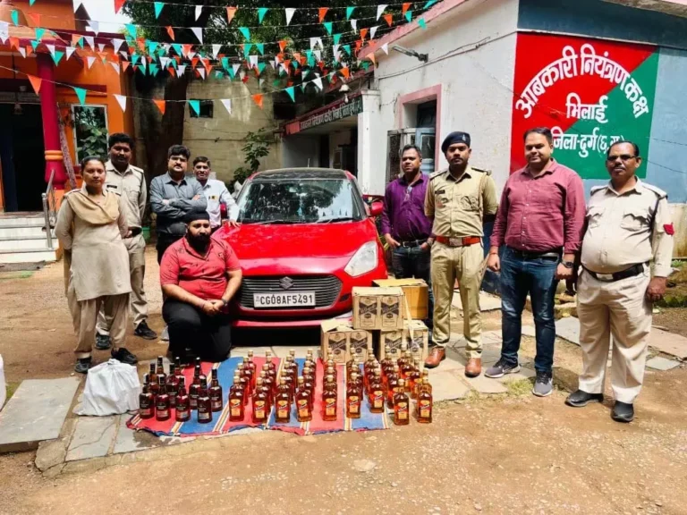 आबकारी विभाग की बड़ी कार्रवाई, 45 लीटर अवैध विदेशी शराब जब्त, आरोपी गिरफ्तार आबकारी विभाग की बड़ी कार्रवाई, 45 लीटर अवैध विदेशी शराब जब्त, आरोपी गिरफ्तार