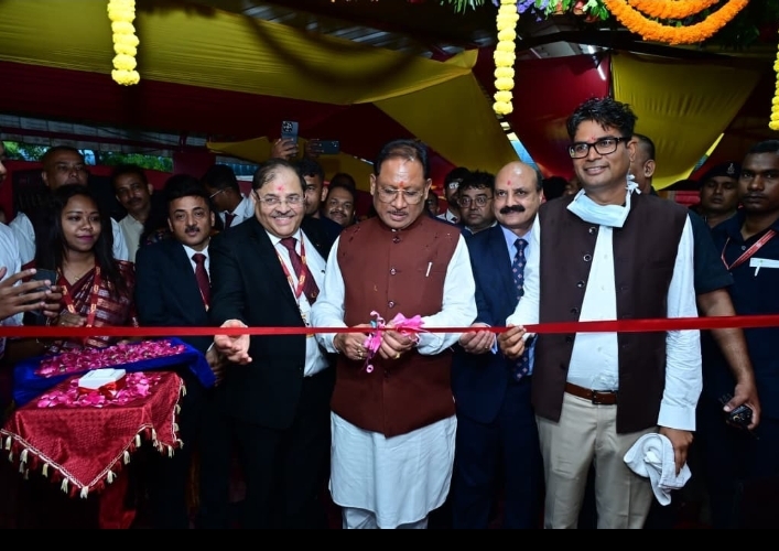 मुख्यमंत्री श्री साय ने इंद्रावती भवन नया रायपुर में पंजाब नेशनल बैंक की नई शाखा का किया शुभारंभ मुख्यमंत्री श्री साय ने इंद्रावती भवन नया रायपुर में पंजाब नेशनल बैंक की नई शाखा का किया शुभारंभ