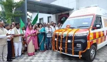 जिला चिकित्सालय को मिली एडवांस लाइफ सपोर्ट एम्बुलेंस की सौगात जिला चिकित्सालय को मिली एडवांस लाइफ सपोर्ट एम्बुलेंस की सौगात