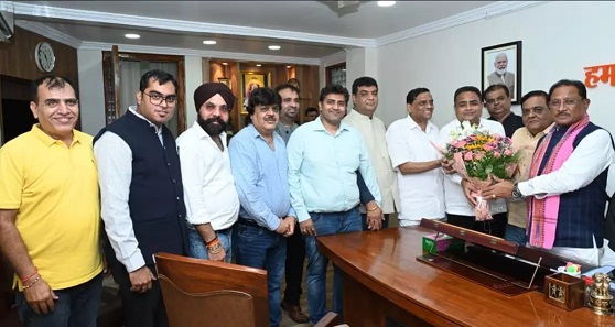 CM साय से मुलाकात कर छत्तीसगढ़ चेंबर ने जीएसटी में नए टैक्स स्लैब का स्वागत करते जताया आभार CM साय से मुलाकात कर छत्तीसगढ़ चेंबर ने जीएसटी में नए टैक्स स्लैब का स्वागत करते जताया आभार