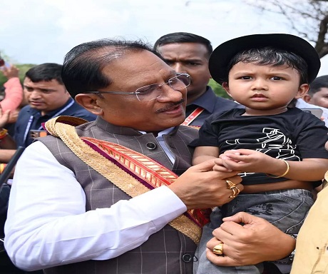 बच्चों की मुस्कान ही सरकार की सबसे बड़ी प्रेरणा: CM साय बच्चों की मुस्कान ही सरकार की सबसे बड़ी प्रेरणा: CM साय