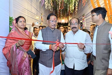 रायगढ़ में मुख्यमंत्री विष्णुदेव साय ने किया नवगुरुकुल परिसर का शुभारंभ रायगढ़ में मुख्यमंत्री विष्णुदेव साय ने किया नवगुरुकुल परिसर का शुभारंभ