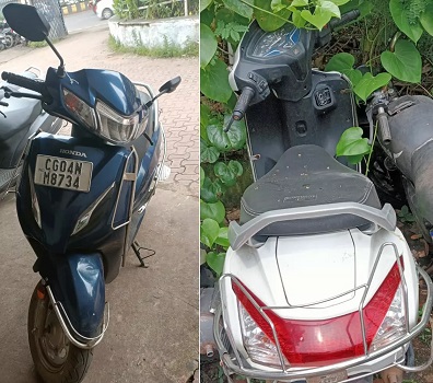 टिकरापारा में एक्टिवा चोरी, नाबालिग गिरफ्तार टिकरापारा में एक्टिवा चोरी, नाबालिग गिरफ्तार