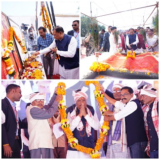 छत्तीसगढ़ शासन जनजातीय समुदाय के समग्र विकास के लिए संकल्पित : मुख्यमंत्री श्री साय छत्तीसगढ़ शासन जनजातीय समुदाय के समग्र विकास के लिए संकल्पित : मुख्यमंत्री श्री साय