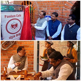 पंडुम कैफे का शुभारंभ बस्तर में नक्सल उन्मूलन की दिशा में हो रहे सकारात्मक परिवर्तन का प्रेरक प्रतीक – मुख्यमंत्री श्री साय पंडुम कैफे का शुभारंभ बस्तर में नक्सल उन्मूलन की दिशा में हो रहे सकारात्मक परिवर्तन का प्रेरक प्रतीक – मुख्यमंत्री श्री साय