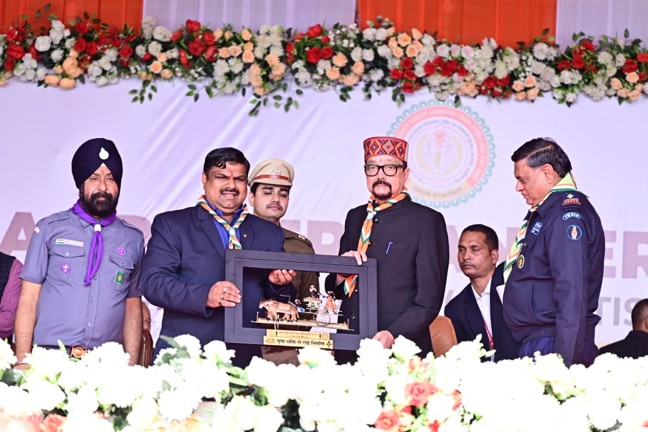 राज्यपाल रमेन डेका ने प्रथम राष्ट्रीय रोवर-रेंजर जंबूरी का किया शुभारंभ,युवाओं से राष्ट्र निर्माण में योगदान का आह्वान राज्यपाल रमेन डेका ने प्रथम राष्ट्रीय रोवर-रेंजर जंबूरी का किया शुभारंभ,युवाओं से राष्ट्र निर्माण में योगदान का आह्वान