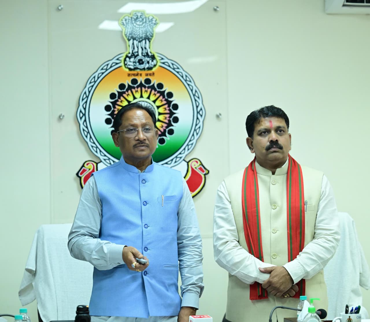 आधारभूत सुविधा मिलने से पुलिस अधिकारियों एवं कर्मचारियों को सकारात्मक वातावरण में कार्य करने की मिलेगी प्रेरणा : साय आधारभूत सुविधा मिलने से पुलिस अधिकारियों एवं कर्मचारियों को सकारात्मक वातावरण में कार्य करने की मिलेगी प्रेरणा : साय