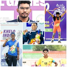 कोमालिका बारी से अंजलि मुंडा तक, खेलो इंडिया ट्राइबल गेम्स ने भविष्य की प्रतिभाओं की मजबूत पाइपलाइन दिखाई कोमालिका बारी से अंजलि मुंडा तक, खेलो इंडिया ट्राइबल गेम्स ने भविष्य की प्रतिभाओं की मजबूत पाइपलाइन दिखाई