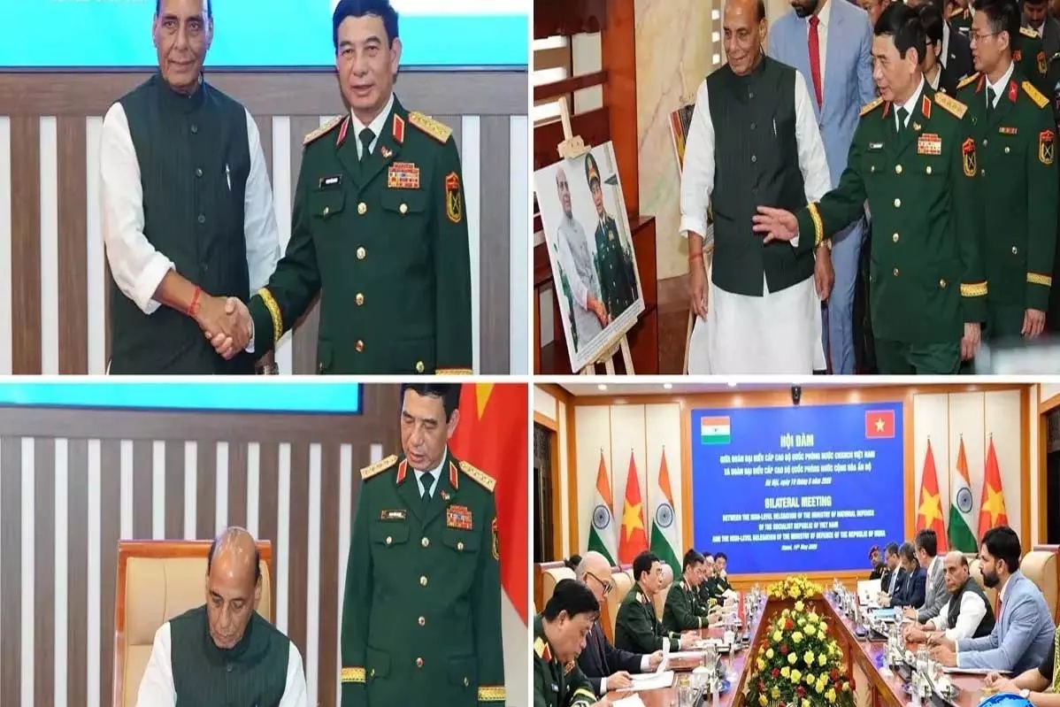 Rajnath Singh: भारत वियतनाम साझेदारी मजबूत करने के लिए प्रतिबद्ध