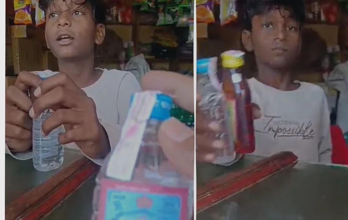 बुरहानपुर में किराना दुकान से नाबालिगों के हाथों शराब बिक्री! वायरल वीडियो ने मचाया हड़कंप बुरहानपुर में किराना दुकान से नाबालिगों के हाथों शराब बिक्री! वायरल वीडियो ने मचाया हड़कंप